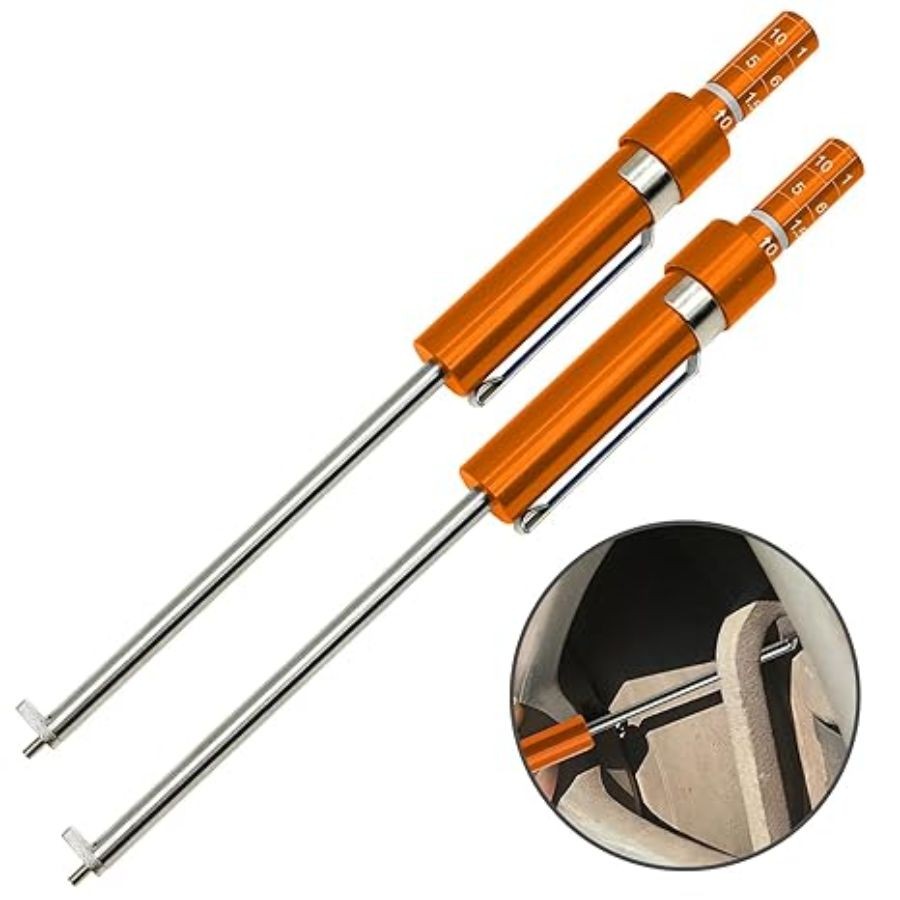 Car Brake Pad Thickness Gauge Measure Tool, 1.5mm-11mm with Scale- 2