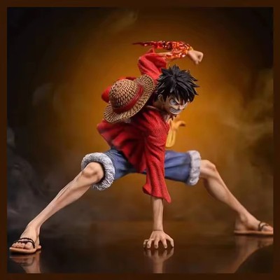 18Cm One Piece Monkey D. Luffy Luffy Figures Battle Style Action Figures Anime