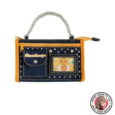 San-X Universe Chain Pouch Mandarin Orange Boy Design CA87102 H120 x B190 x