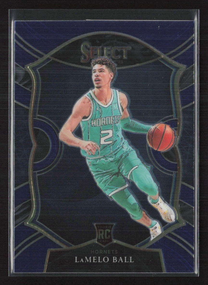 2020-21 Panini Select Blue #63 LaMelo Ball - NM/MT+ RC