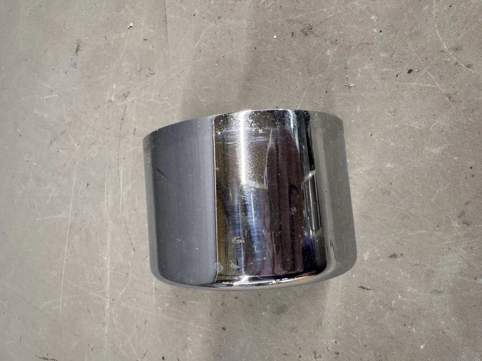 Harley Davidson 1970-1973 cabeza de pala velocímetro calibre taza carcasa velocímetro cabeza de hierro Foto 4 de 4