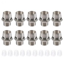 30 Pcs 3mm LED Holder Bezel, Panel Mount Display Socket for Round Lamp Bulb