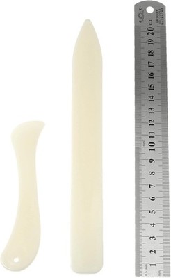 RLECS 2pcs Bone Folder, Scoring Tool Irregular Paper Folder Lightweight... 
