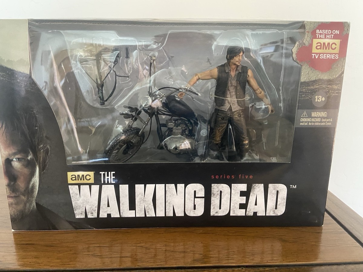 特撮 The Walking Dead TV Series Action Figure Daryl Dixon & Chopper The Walking Dead Daryl Dixon Deluxe Boxed Set With Chopper
