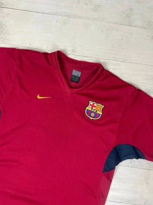 Nike Barcelona 2003 2004 Training Shirt Jersey Soccer Football Men
