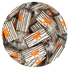 Atkinson's Peanut Butter Bars Candy, 2 Pound Bulk Bag (Approx. 140 Bars)