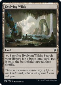 Evolving Wilds #352 Commander Legends: Battle for Baldur's Gate Common