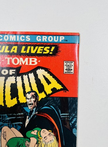 Vintage Marvel The Tomb of Dracula #1 Comic Book Apr 20¢ Bronze Age CCA - Picture 4 of 11
