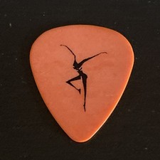 Dave Matthews Tour Guitar Pick Fire Dancer Orange