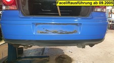 Stossfänger / Stossstange Hinten ( Facelift ) VW Polo 1.2 9 N Farbe Blau LAF