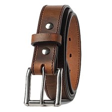 Made in USA - Full Pant Size 32 (Belt Size 34) Bootlegger Brown With Stitch