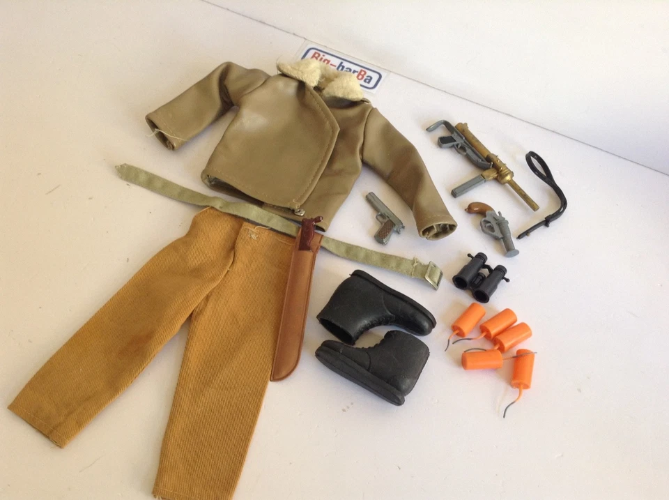 🔥LOT ACTION FIGURE 🏆 ACTION MAN GI JOE PALITOY HASBRO SAFARI 🔥OCCASIONE💰 - Immagine 4 di 4