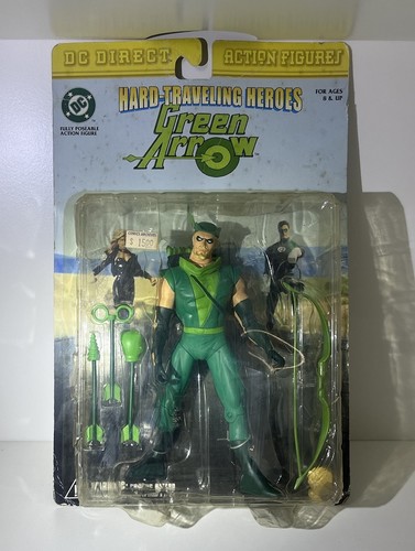 2000 Green Arrow DC Direct Hard Traveling Heroes Action Figure