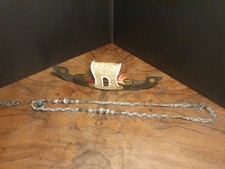Bonita Modeschmuck Halskette/Neu. Silberfarbig. Plus kleine Deko-Gondel.
