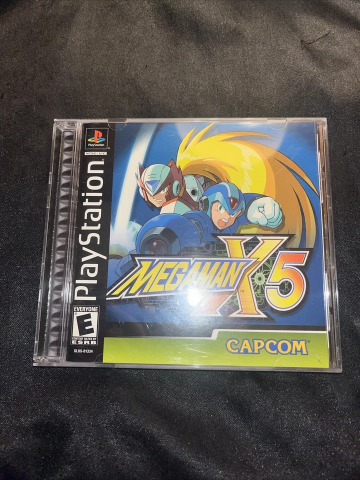 Capcom Mega Man X5 PlayStation PS1 juego de plataformas de acción Foto 2 de 4