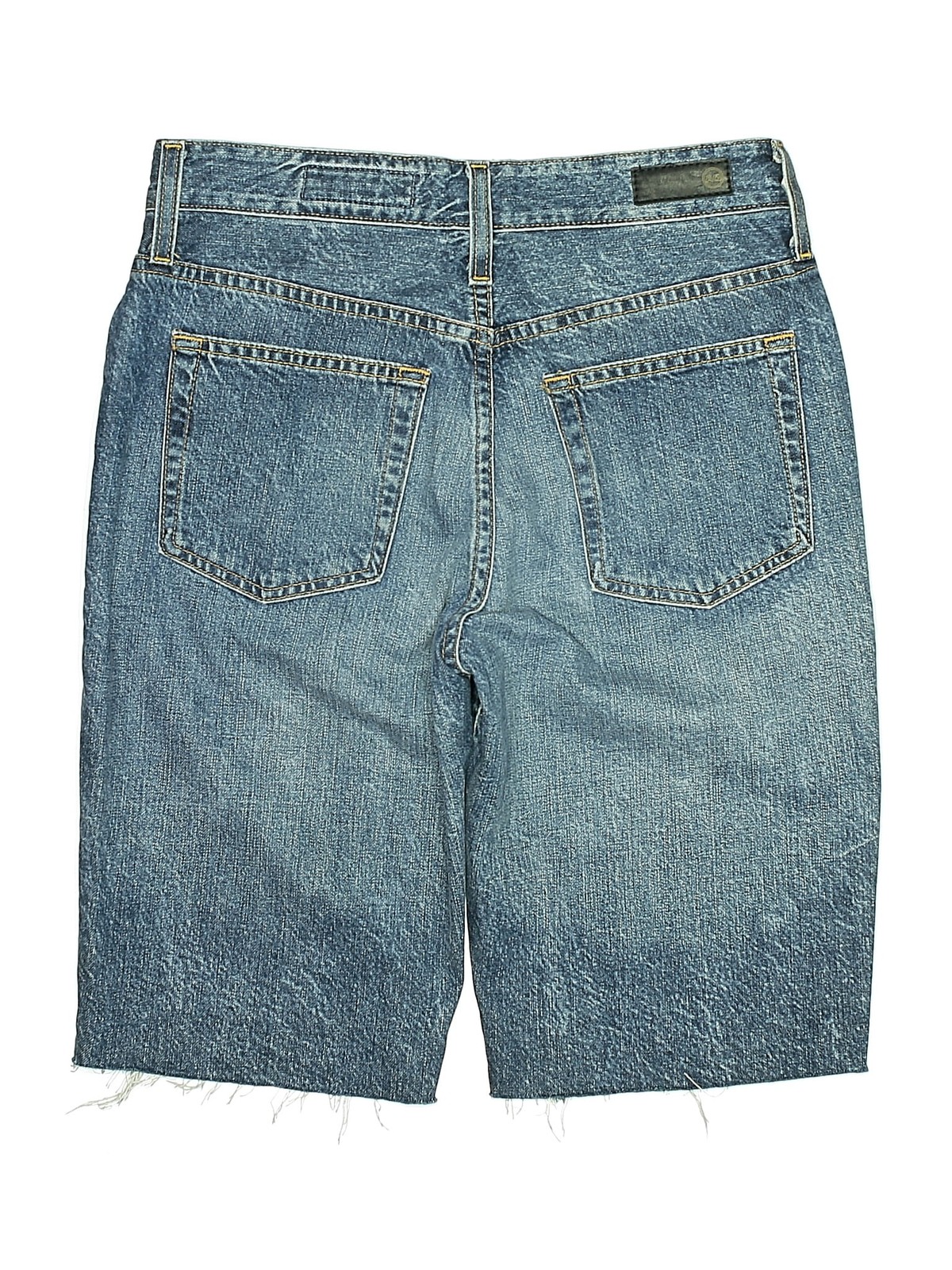 Adriano Goldschmied Women Blue Denim Shorts 26W thumbnail 2