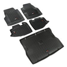 Rugged Ridge 12988.10 All Terrain Floor Liner Fits 97-06 Wrangler Tj Rugged Ridge 12988.10 All Terrain Floor Liner Fits 97-06 Wrangler Tj