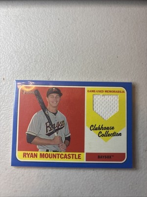 2018 Topps Heritage Minor Jersey Blue Ryan Mountcastle ￼91/99