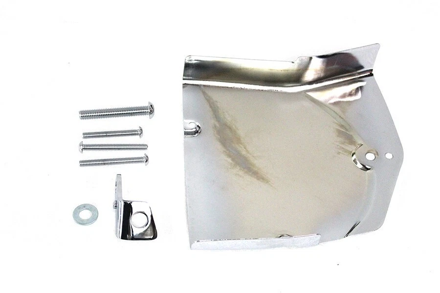 Cubierta de piñón cromada V-Twin 42-0930 para Harley Sportster 04-21 Foto 4 de 4