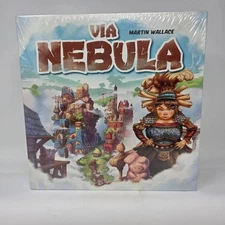 Via Nebula Board Game Martin Wallace Space Cowboys 2016 New