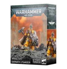 Warhammer 40k Imperial Fists: Captain Darnath Lysander Pre-Sale 9-20