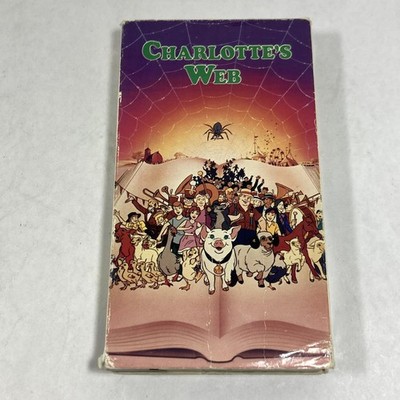Charlotte's Web 1973 VHS Klebeband PARAMOUNT Animierte Klassisch G Bewertet