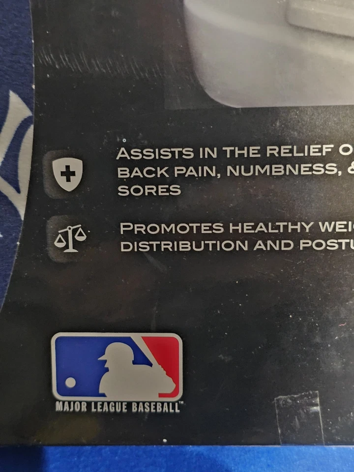 Cojín para silla de espuma viscoelástica MLB con los Yankees de Nueva York Foto 2 de 4