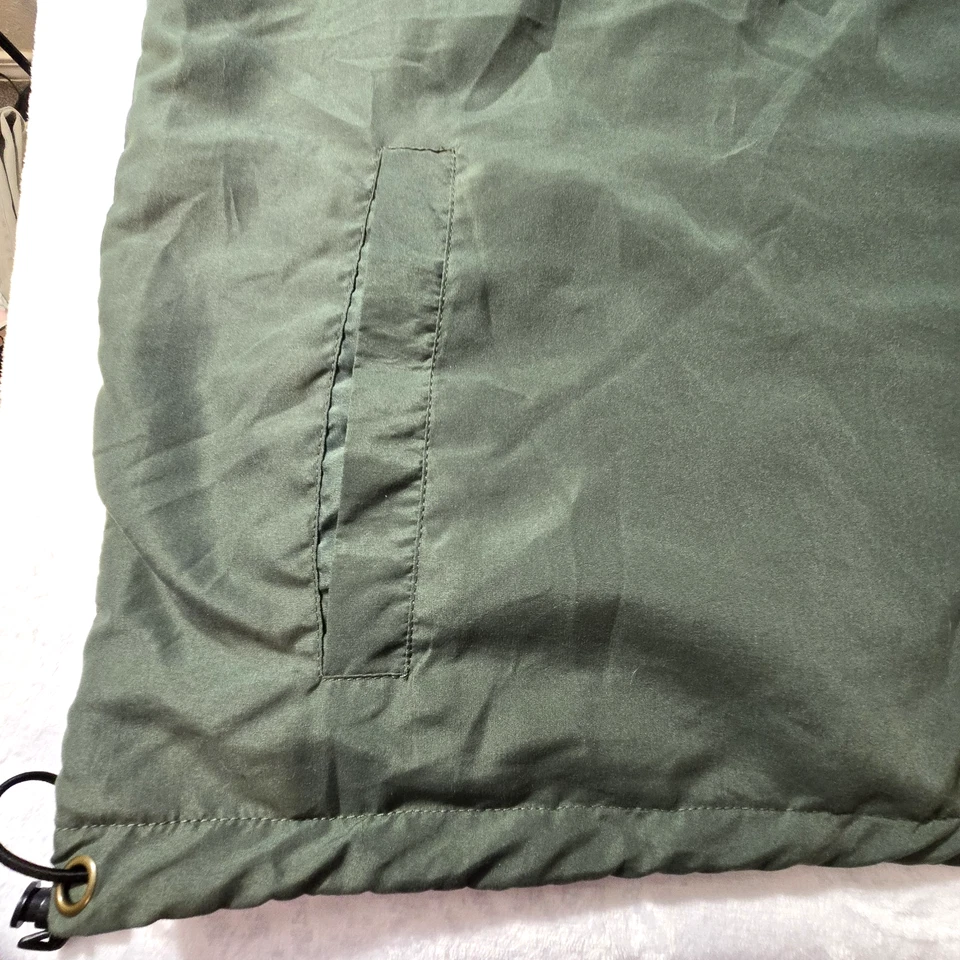 Ducks Unlimited Mens 2XL Black/Green Fleece Vest Outdoor Hunting Reversible - Image 2 of 4