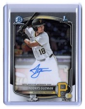 Adonys Guzman (RC) 1st Chrome Autograph 2025 Bowman Draft CPA-AG Rookie
