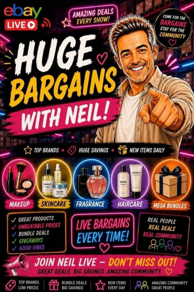 Huge Bargains with Neil | Makeup, Skincare & Fragrance Deals