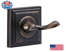 Designers Impressions Aurora Oil Rubbed Bronze Double Robe Hook