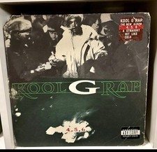 Kool G Rap &lrm;&ndash; 4, 5, 6 Vinyl 1st PRESS US 1995 VG - OG INSERT - DISC 2 ONLY