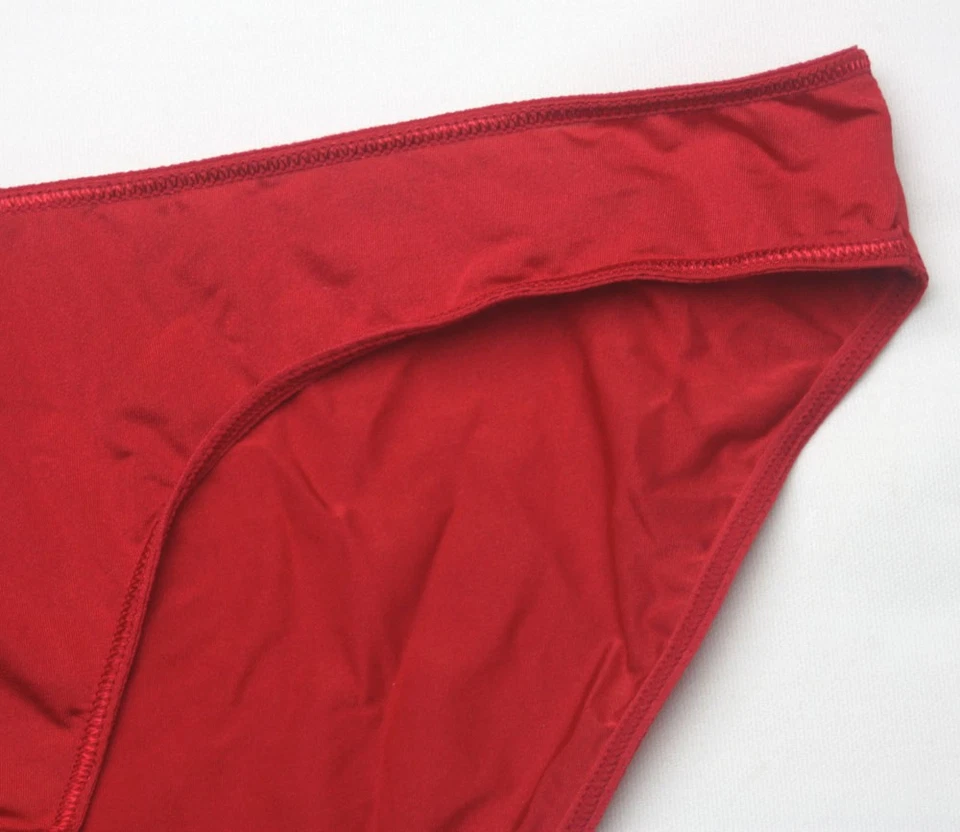 Bragas clásicas de satén rojo de H&M - talla grande Foto 2 de 4