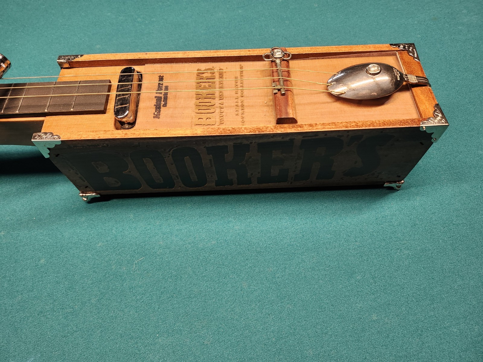 This Is A Unique Instrument  With A Diatonic  Scale. Three String Slide guitar