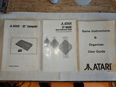 Atari ST Bedienungsanleitung, Grundreferenz & Spielanleitung
