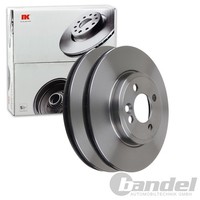 2X Nk Bremsscheiben 280Mm BelÜFtet Vorne Passend FÜR Mini Mini | 204034