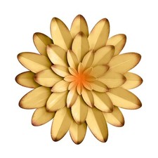 AHYS Metal Flowers Wall Decor Indoor Outdoor Metal Wall Art for Farmhouse Home