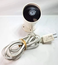 YI Outdoor Camera 1080p White Security Camera Surveillance Tested Works