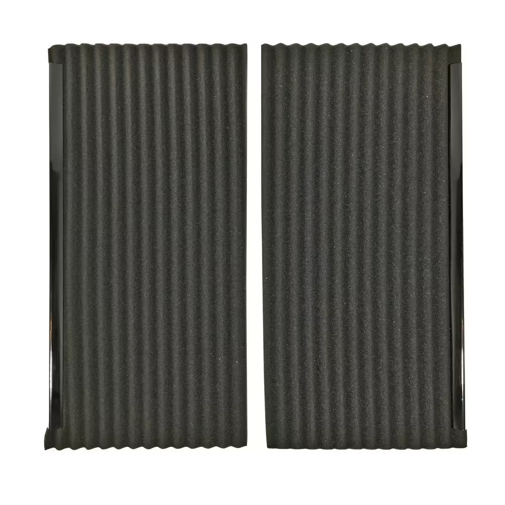 9 In. X 18 In. Foam Insulating Side Panels for Air Conditioners (2-Pack)