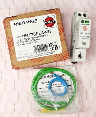 Wylex NMT2SPD3W/1 Überspannungsmodul Typ 2 SPD