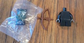 Lego Star Wars  "Ewok Tokkat" Minifigure 7956