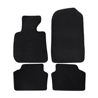 Velour FußMatten Automatten FüR BMW 3Er E90 2004-2013 4-Tlg Schwarz