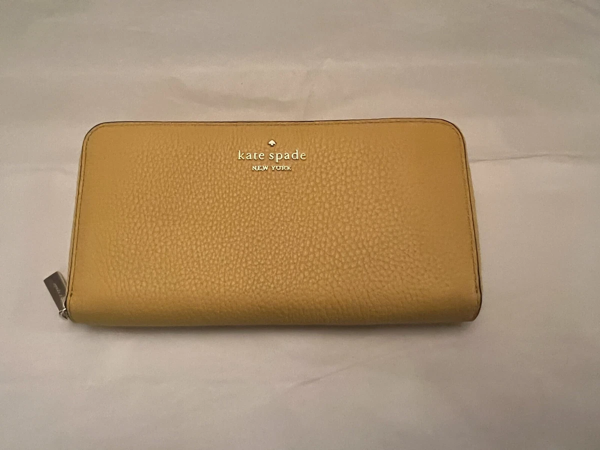 Kate spade mustard wallet Clearance