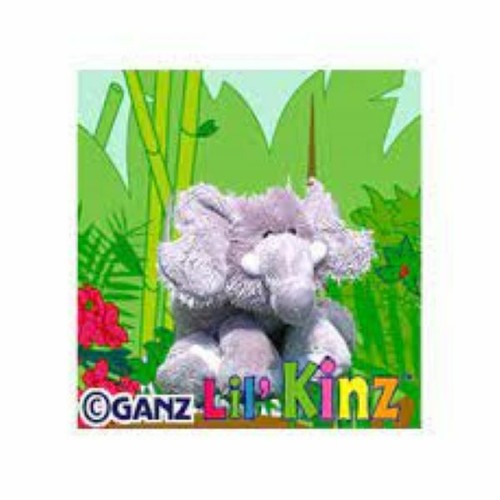 Webkinz/GANZ Lil'Kinz ELEFANT HS007 2006 PLÜSCHTIER NICHT MEHR PRODUZIERT VERSIEGELTER CODE