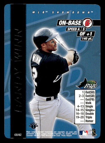 2000 MLB Showdown 1st Edition #430 Randy Winn - Bild 1 von 2