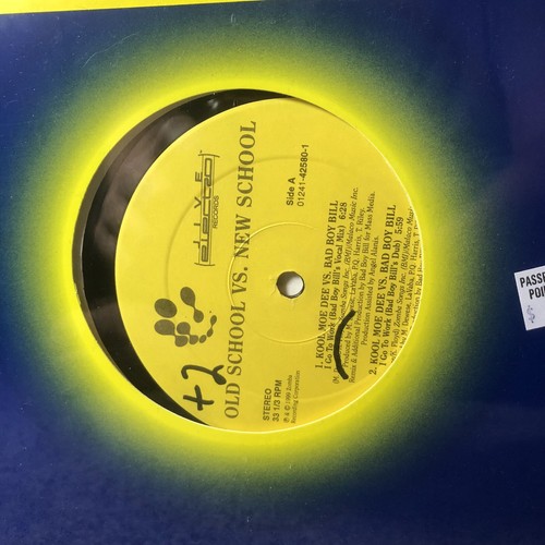Old School Vs New School: Kool Moe Dee/A Tribe Called Quest Jive Electro 12" - Picture 10 of 11