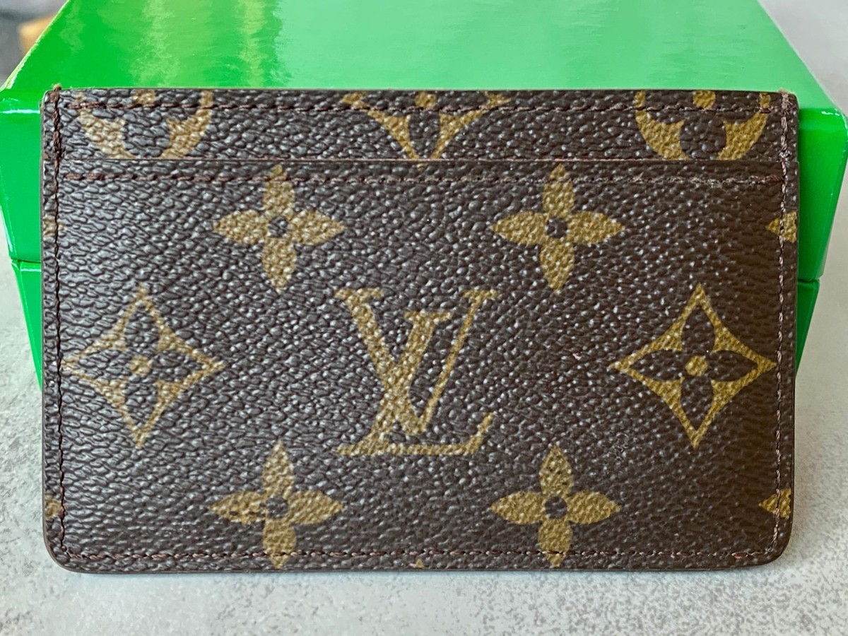Authentic Louis Vuitton Monogram Lovely Birds Owl Card Holder | eBay