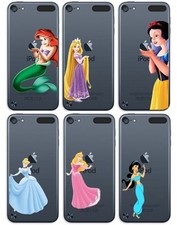 For iPod Touch 5th 6th 7th Gen - Hard Transparent Clear Cover Case Princess