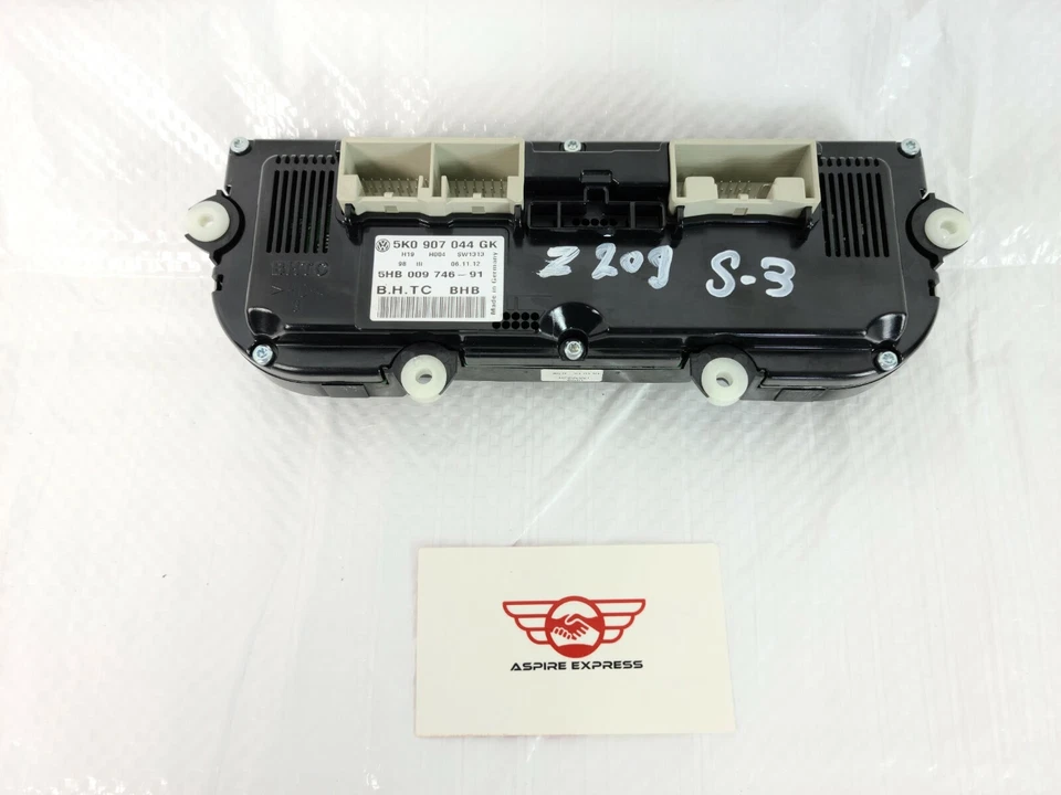 Volkswagen Golf GTI 2012-2014 unidad de control de calefacción aire acondicionado OEM 5K0907044 Foto 2 de 2