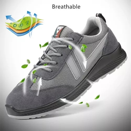 Mens Safety Work Shoes Steel Toe Outdoor Hiking Footwear 6KV Insulation Sneakers - Picture 1 of 21
